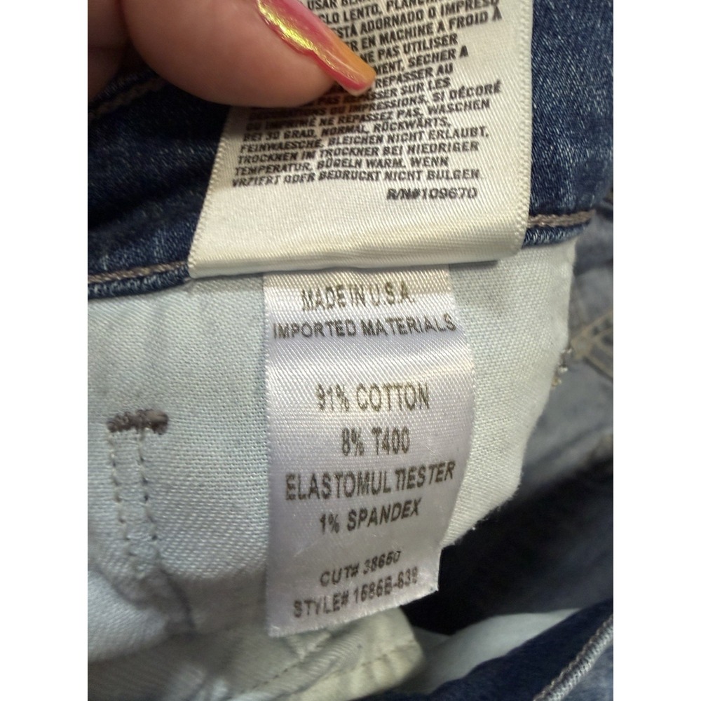Citizens of Humanity Agnes Mid Rise Slim‎ Straight Jeans Sz 26 Denim Casual - Picture 9 of 9